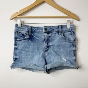 Kut from the Kloth Light Blue Jean Shorts